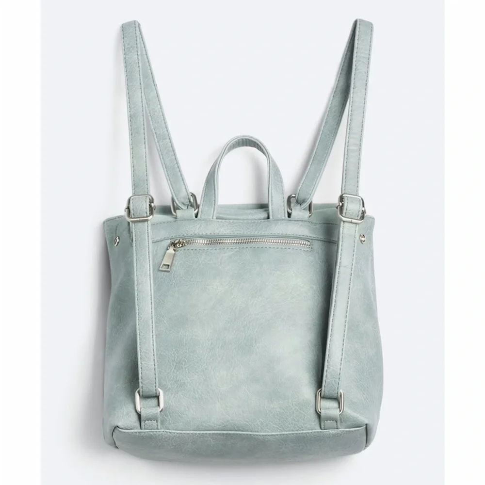 Heather Suede Convertible Backpack ✨ - Picture 2 of 7